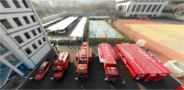 乐天堂官网省级灭火救援现场指挥部车辆编组交付消防系统