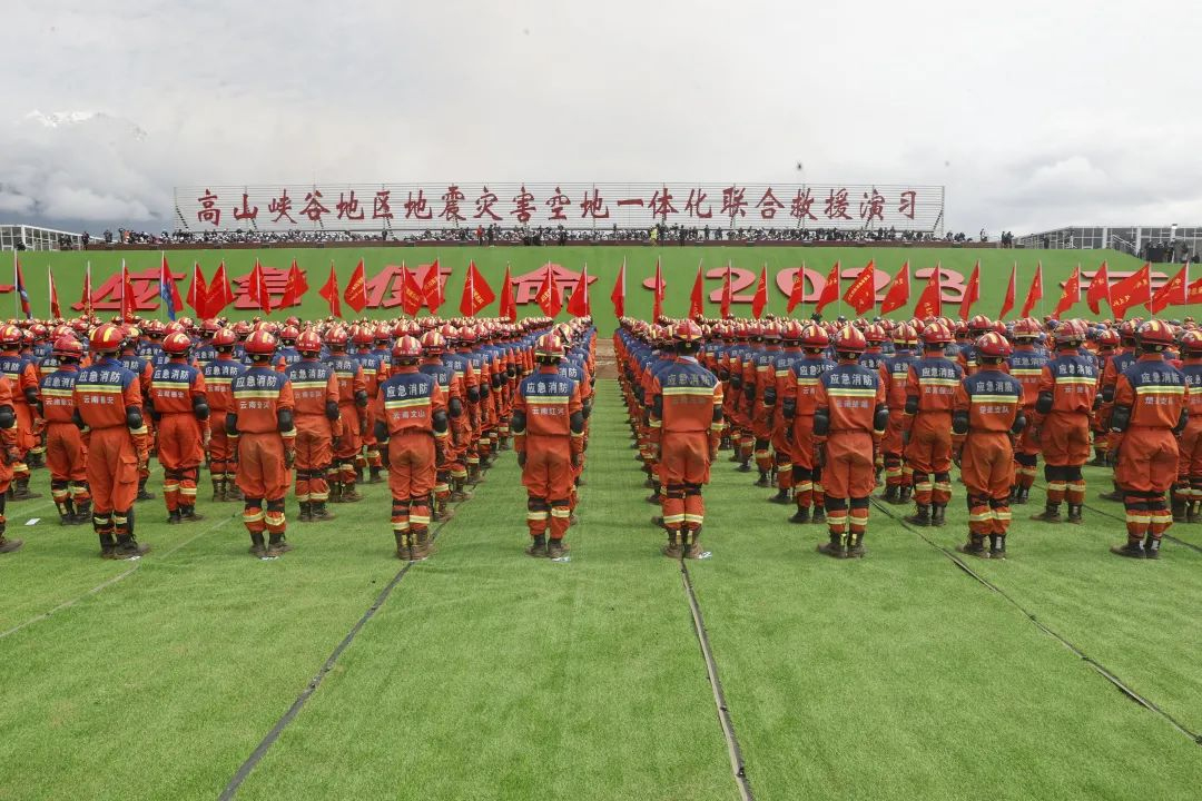 实战实练、精准救援，乐天堂官网专用车参演“应急使命·2023”！