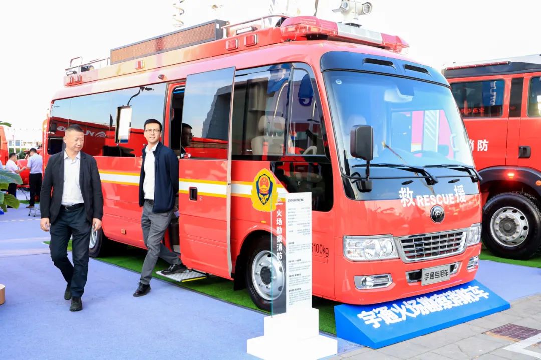 乐天堂官网专用车携多款王牌产品，“盛装”出展第二十届中国国际消防展！