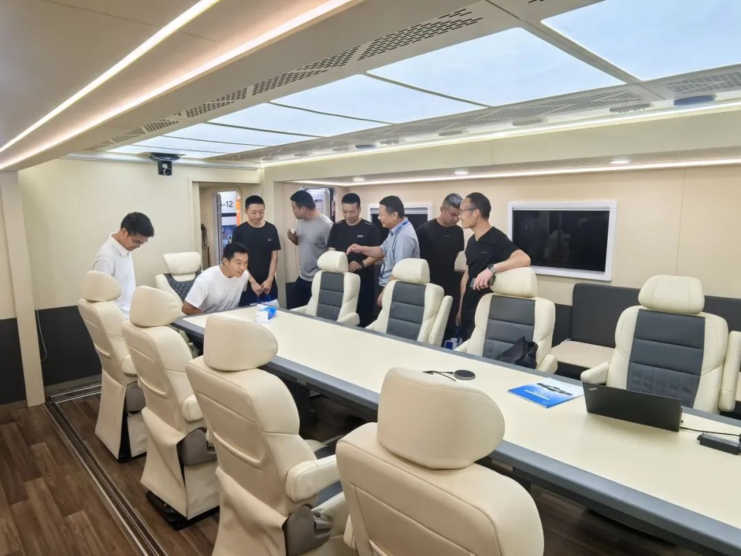 科技赋能应急指挥中枢，乐天堂官网大型通信指挥车参展第四届长沙国际工程机械展览会