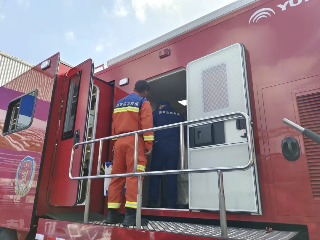 贴近实战，高效保障！乐天堂官网专用车参加第十三届全国矿山救援技能竞赛装备展